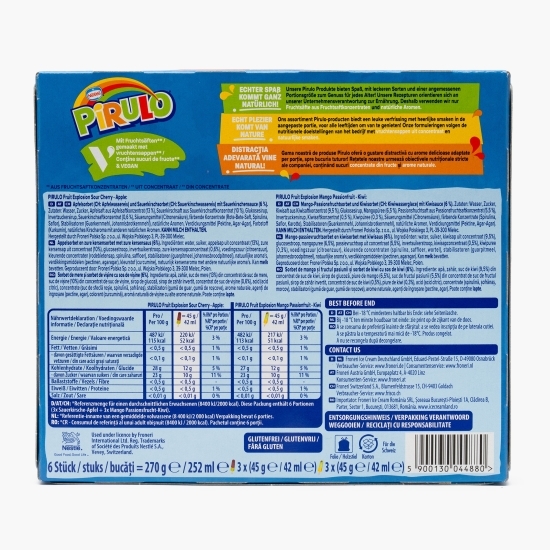 Sorbet de mere și vișine 252ml (270g)