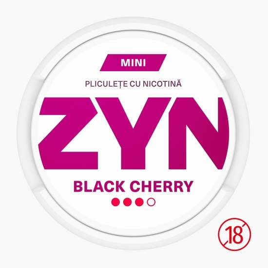 Pliculețe cu nicotină Black Cherry 6mg 20 buc. 