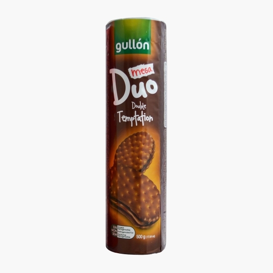 Biscuiți sandwich cu umplutură cu aromă de ciocolată 500g
