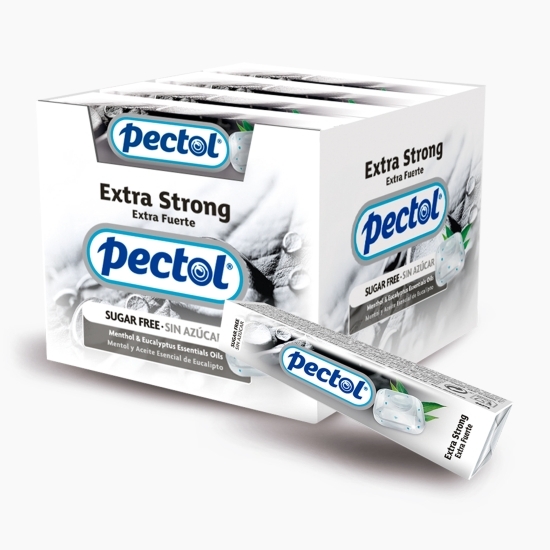 Dropsuri extra strong cu ulei esențial de eucalipt și mentol, fără zahăr 31g