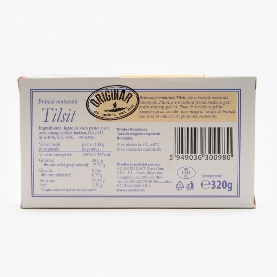 Brânză maturată Tilsit 320g 