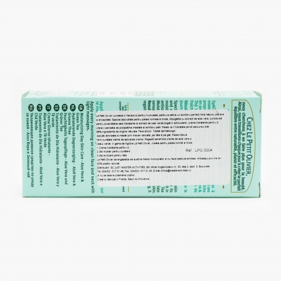 Gel de curățare exfoliant pentru față aloe vera & ceai verde pentru ten normal și mixt 150ml