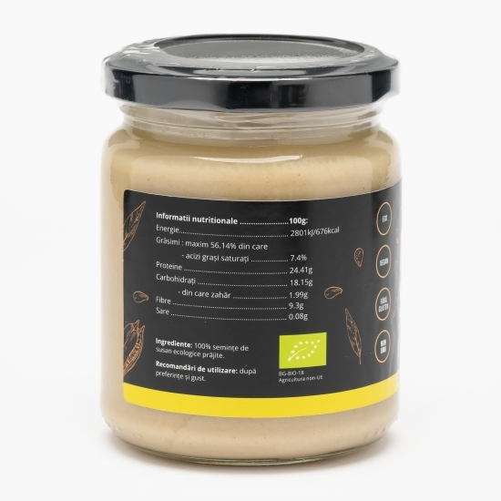 Pastă de susan alb - tahini eco 250g