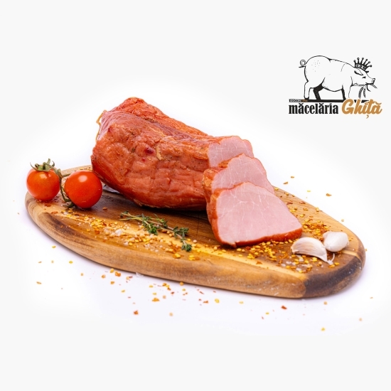 Pastramă de porc afumată 500g