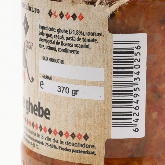 Zacuscă de ghebe 370g