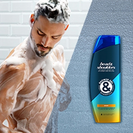Gel de duș și șampon 3 în 1 Sport 360ml