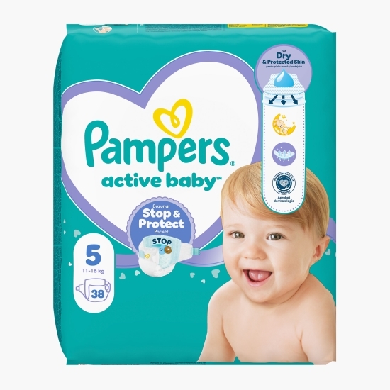 Scutece Active Baby, mărimea 5, 11-16kg, 38 buc