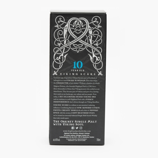 Single Malt Whisky, 10 Yo, 40%, Scotland, 0.7l + cutie