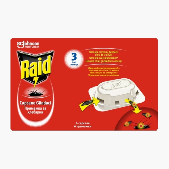 Capcane pentru gândaci 6 capcane