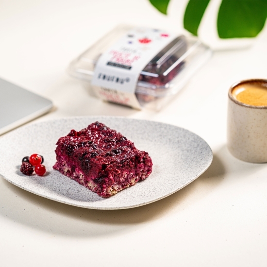 Tartă cu fructe de pădure 130g