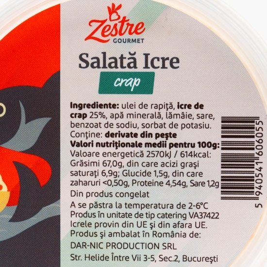 Salată de icre de crap 200g