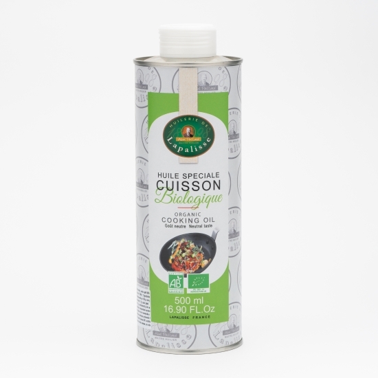Ulei de floarea-soarelui virgin eco dezodorizat (gust neutru) pentru gătit 500ml