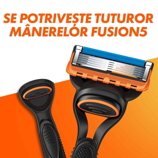 Rezerve aparat de ras Fusion5, 4 buc