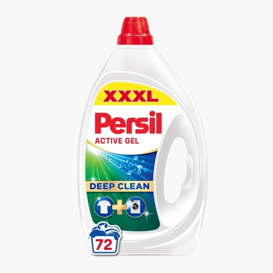 Detergent de rufe lichid Active Gel, Deep Clean, 72 spălări, 3.24l