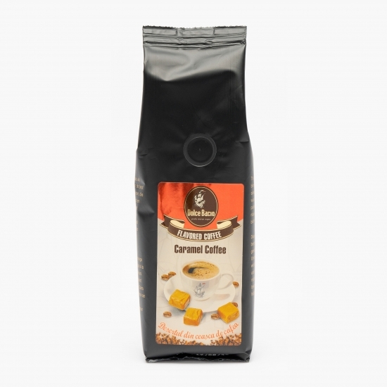 Caramel Coffee 125g, cafea măcinată cu aromă de caramel