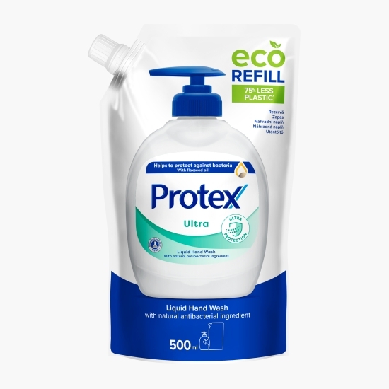 Rezervă săpun lichid antibacterian Ultra 0.5l