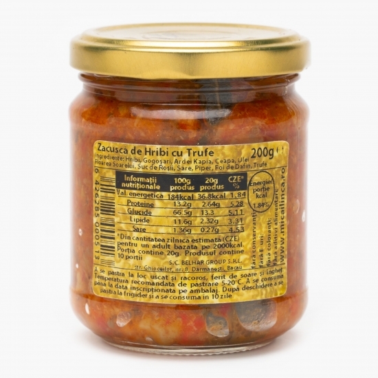Zacuscă de hribi cu trufe 200g