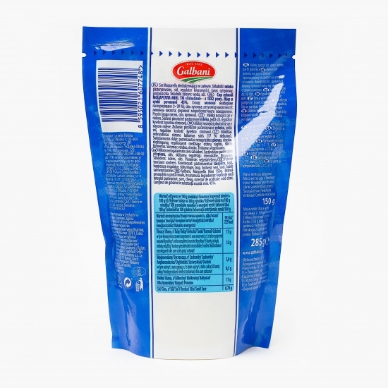 Mini mozzarella cu pastă moale în saramură 150g