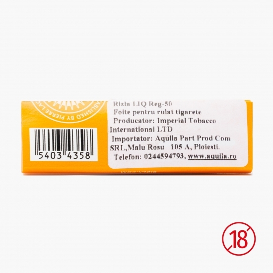Foițe pentru rulat Liquorice 50 buc