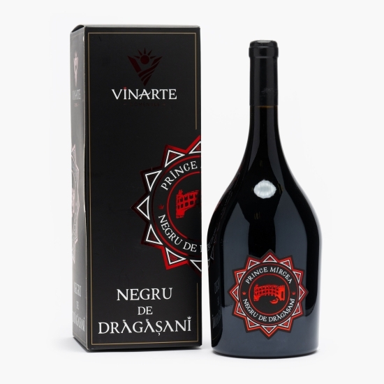 Vin roșu sec Negru de Drăgășani, 14%, 1.5l