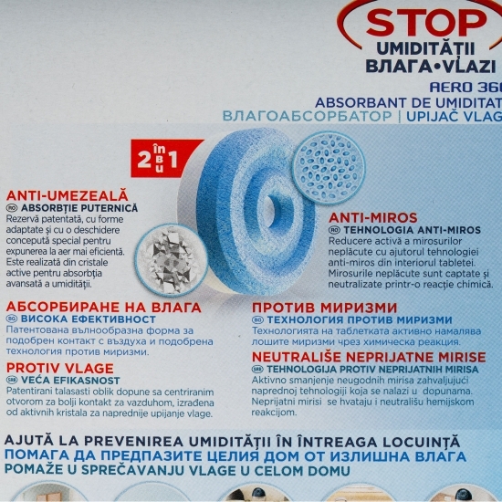 Aparat absorbant de umiditate Aero 360°, 450g
