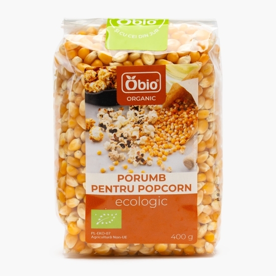 Porumb pentru popcorn eco, 400g