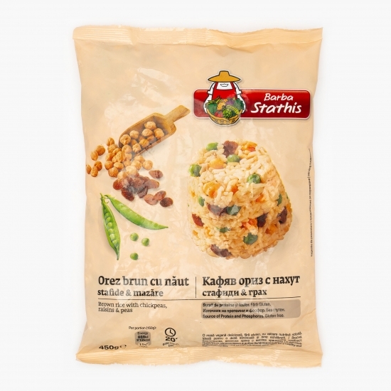 Amestec de orez brun cu năut 450g