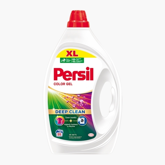 Detergent de rufe lichid Color Gel Deep Clean, 55 spălări, 2.475l 