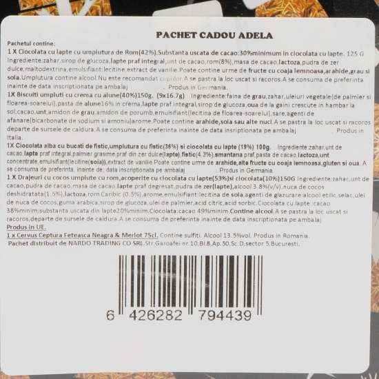 Pachet cadou Adela 1265g