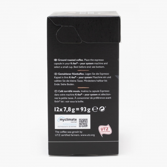 Capsule cafea Trust your strength Espresso 12 băuturi 93g