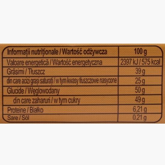 Ciocolată albă cu umplutură de cafea, Cappuccino 37g