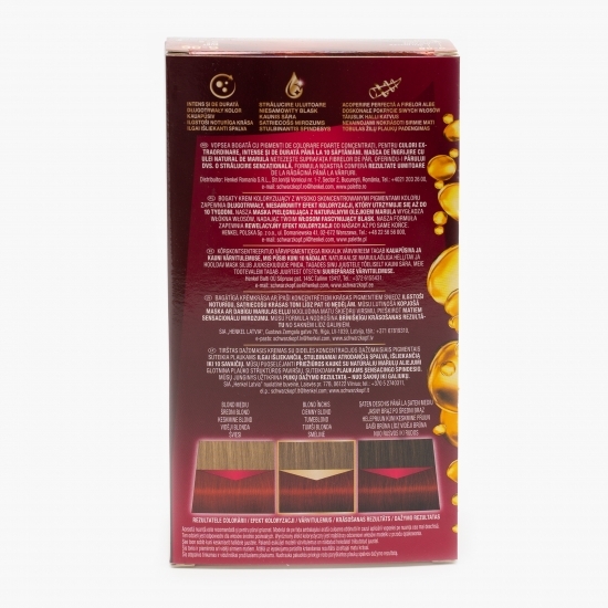 Vopsea de păr permanentă Deluxe Oil-Care Color, 678 ruby red, 135ml