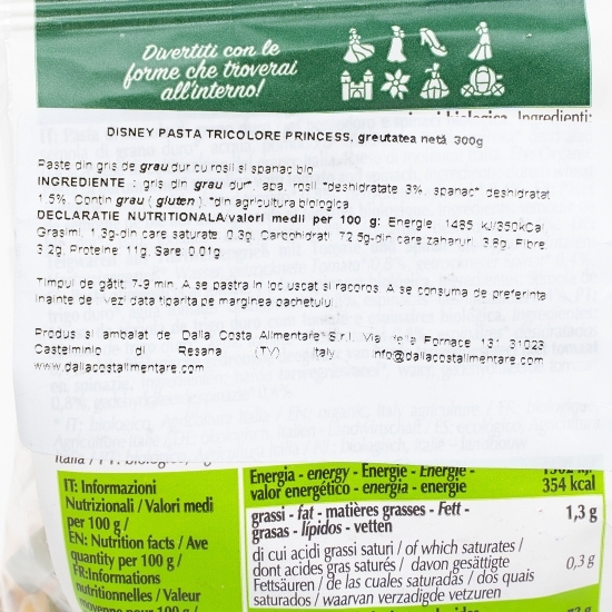  Paste tricolore eco Princess 300g