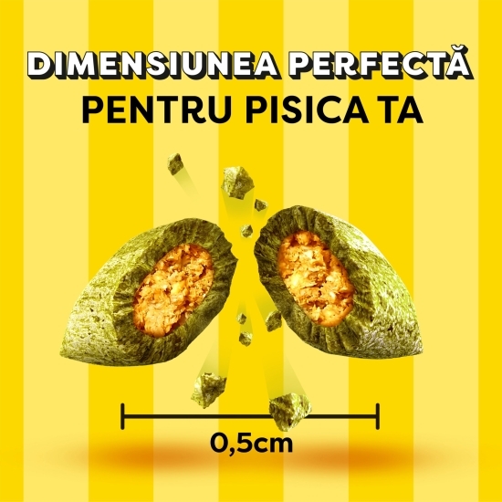 Recompense pentru pisici, 60g, cu aromă de iarba piscii