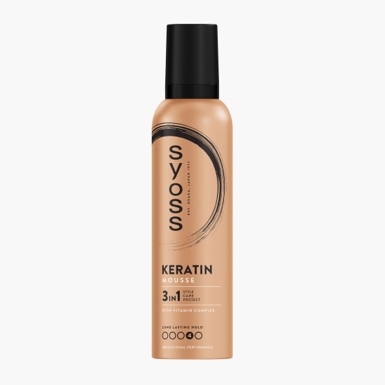 Spumă de păr Keratin (4) 250ml