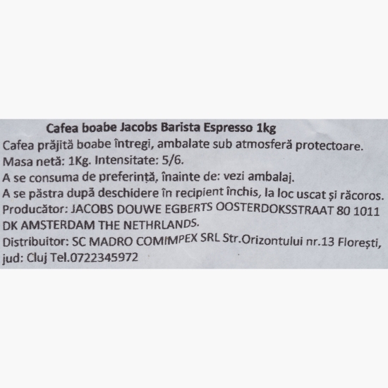 Barista Espresso 1kg cafea boabe