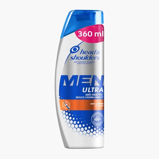 Șampon pentru bărbați Ultra antimătreață și împotriva căderii părului 360ml