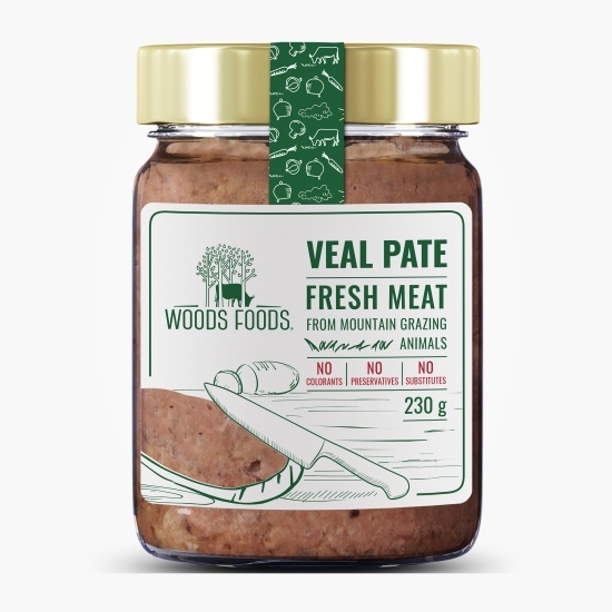 Pate din carne de vițel 230g