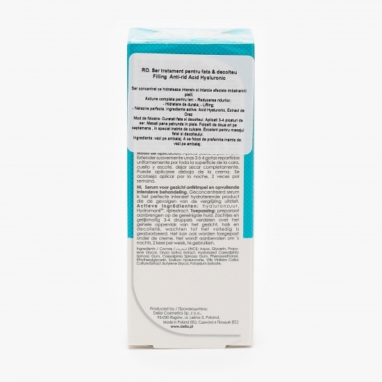 Ser tratament pentru față și decolteu Filling Anti-rid Acid Hyaluronic 10ml