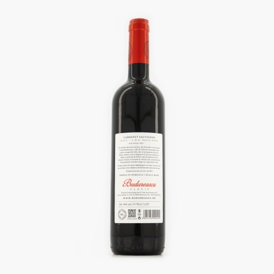 Vin roșu sec Cabernet Sauvignon, 14%, 0.75l