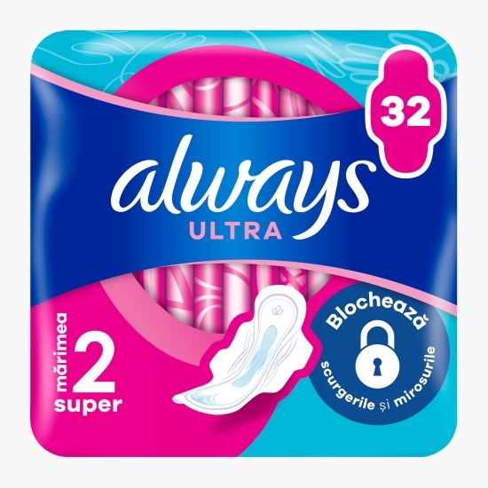 Absorbante Ultra Super Quattro 32 buc