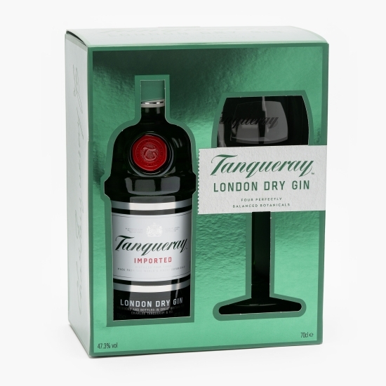 Gin 47.3% alc. 0.7l + pahar