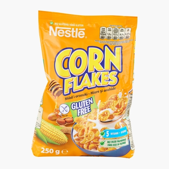 Fulgi de porumb cu miere și arahide Corn Flakes 250g