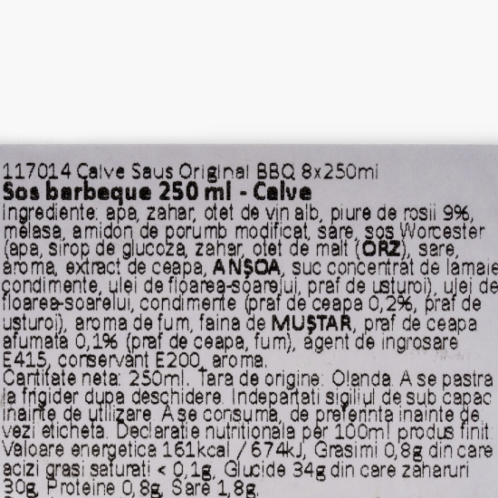 Sos barbeque 0.25l
