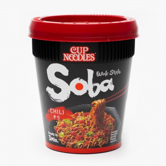 Tăiței instant din grâu cu sos de condimente chili 92g