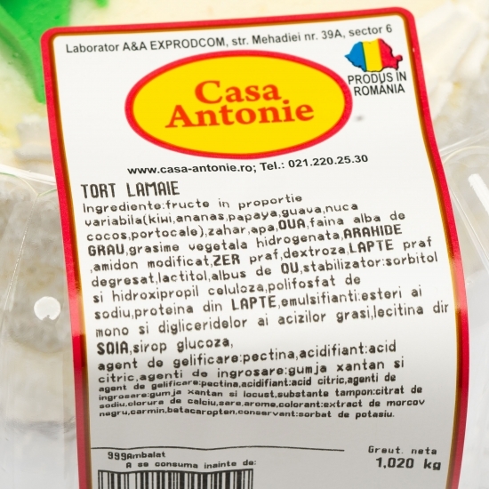 Tort lămâie 1kg
