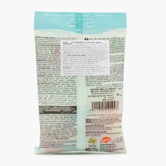 Jeleuri gumate lucioase, 100% vegane, 80g