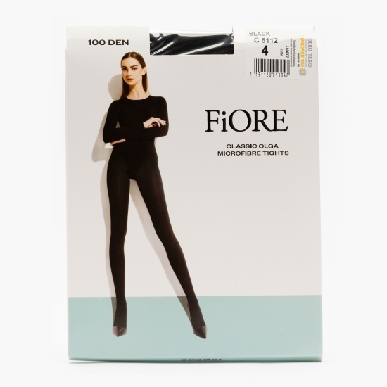 Ciorap microfibră Olga 100 den Black 4