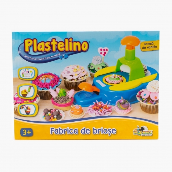 Set de plastilină Fabrica de brioșe 3+ ani