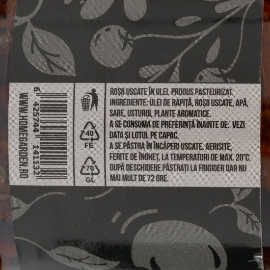Roșii uscate în ulei 270g